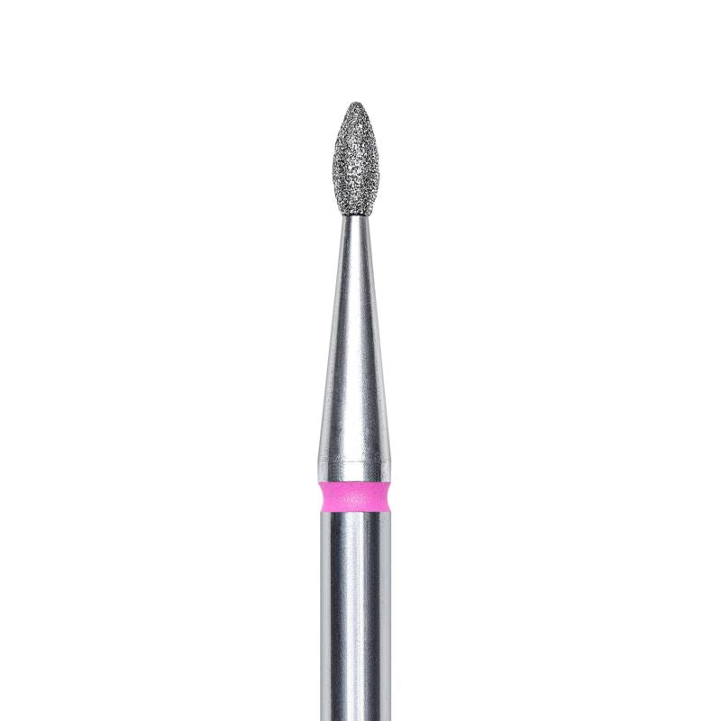 Staleks Frez Diamentowy Oliwka Czerwona 1,6/4mm 6szt