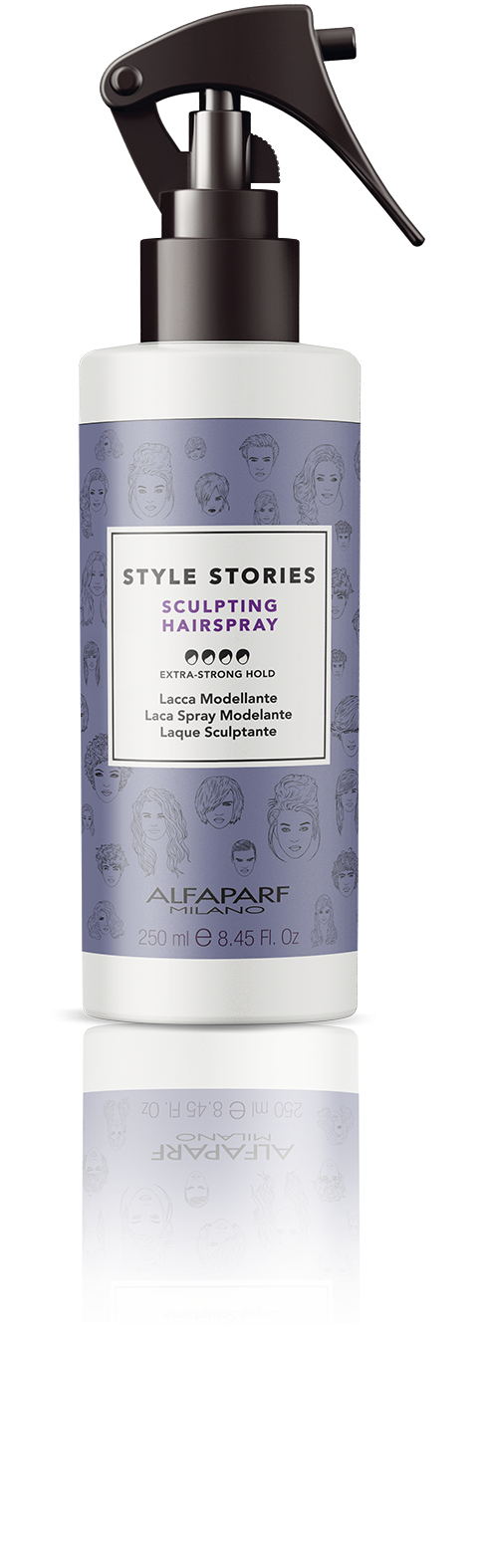 Alfaparf Style Stories Sculping Hairspray Lakier Rzeźbiący Bez Gazu 250ml