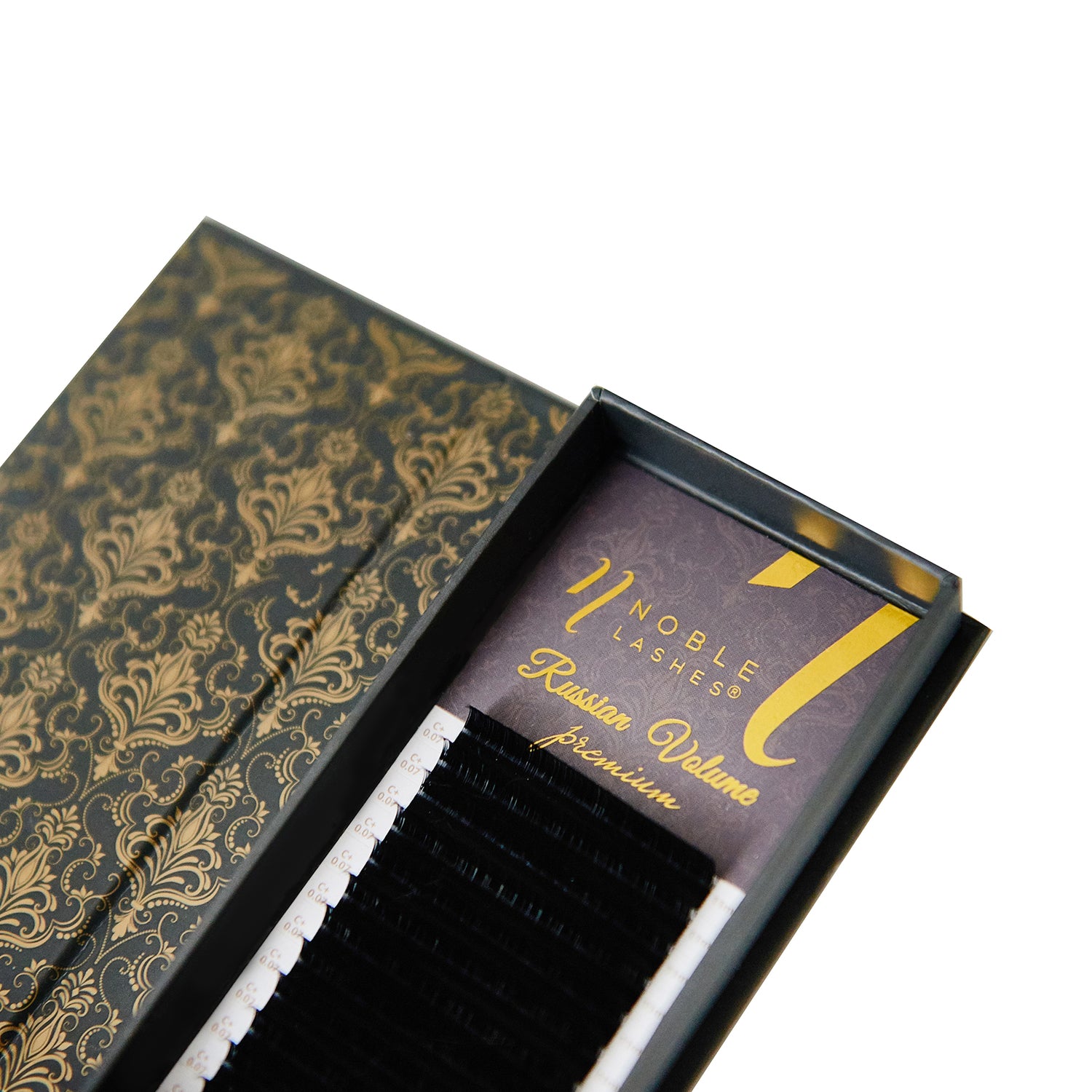 Noble Lashes Rzęsy Russian Volume Premium D 0,07