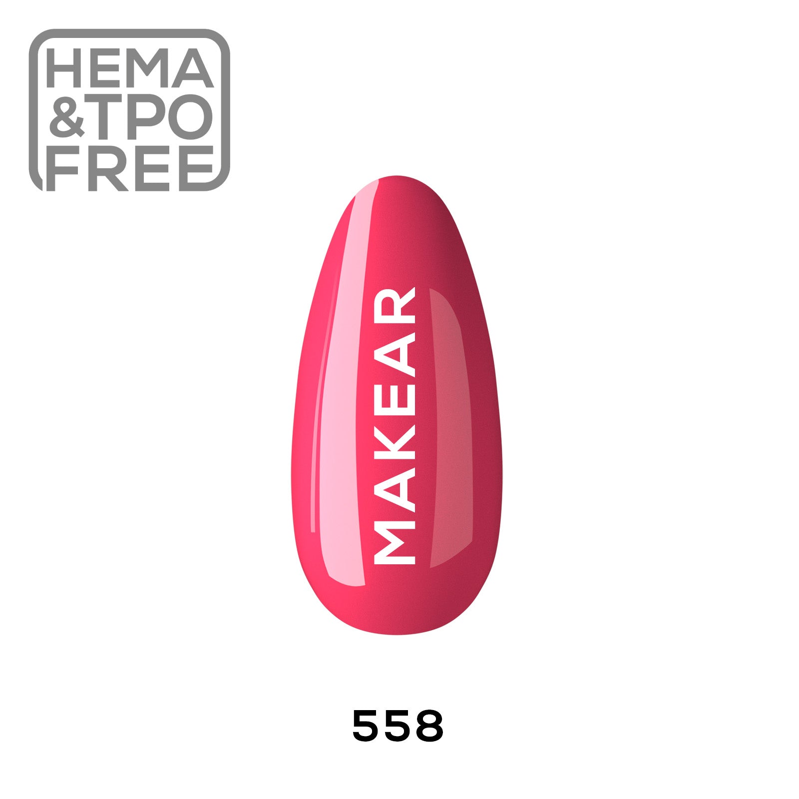 Makear Lakier Hybrydowy 558 Regular 8Ml