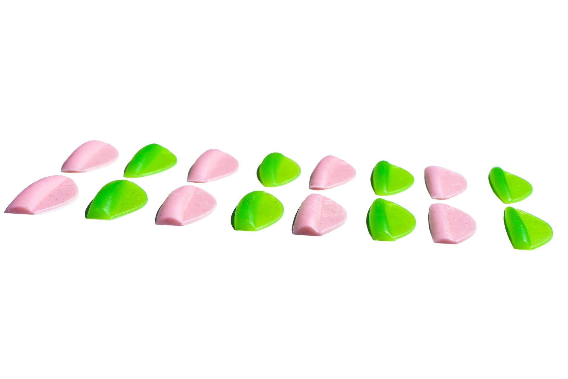 Zola Wałeczki Silikonowe Do Laminacji Rzęs Round Curl Pink & Green