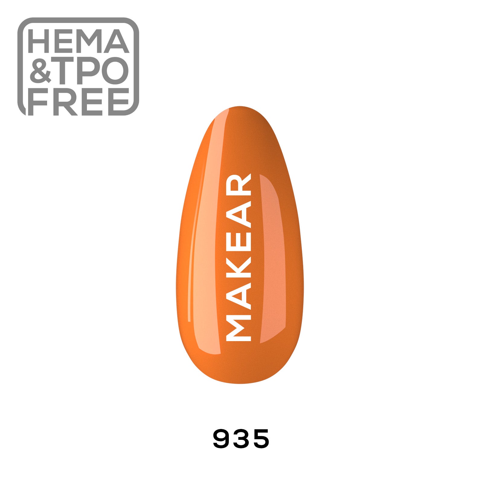 Makear Lakier Hybrydowy 935 Color Stones 8Ml