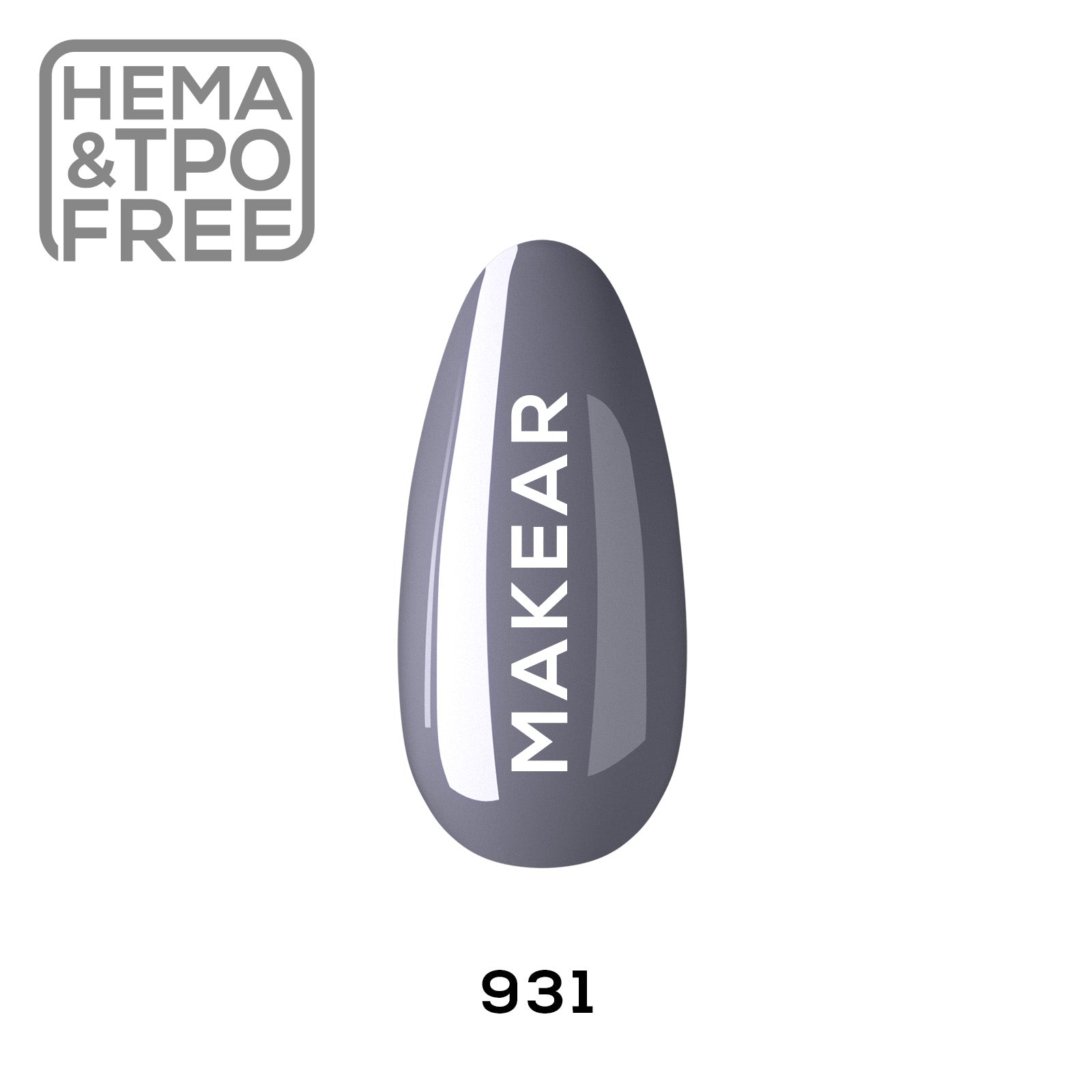 Makear Lakier Hybrydowy 931 Denimakear 8Ml