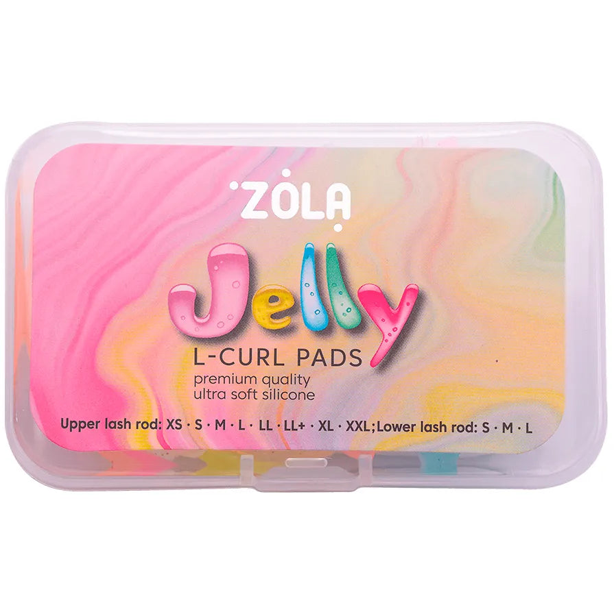 Zola Zestaw Wałeczków Silikonowych Jelly L-Curl Do Górnych I Dolnych Rzęs (XS, S, M, L, LL, LL+, XL, XXL)
