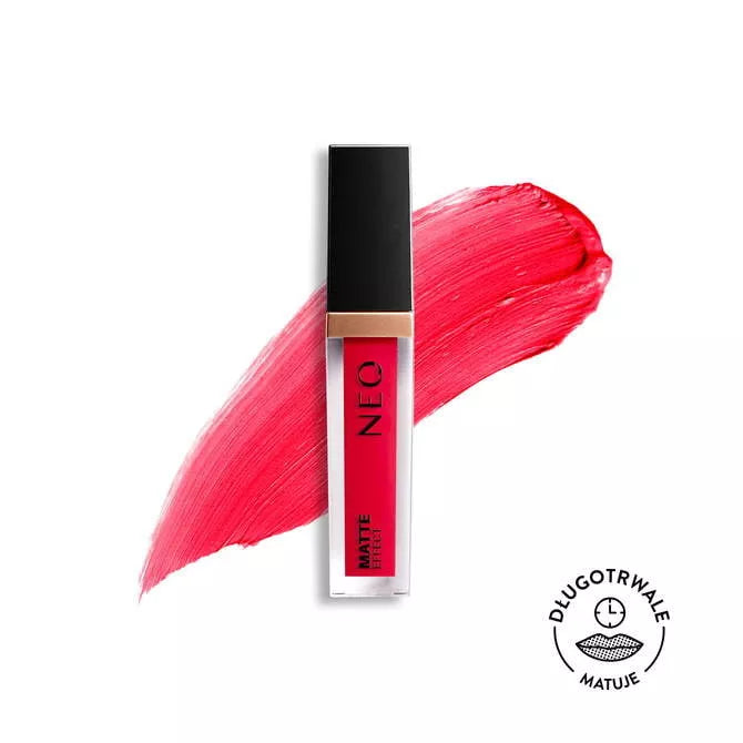 NeoMakeUp Pomadka Matowa W Płynie Matte Effect Lipstick 15 Daisy 4,5ml