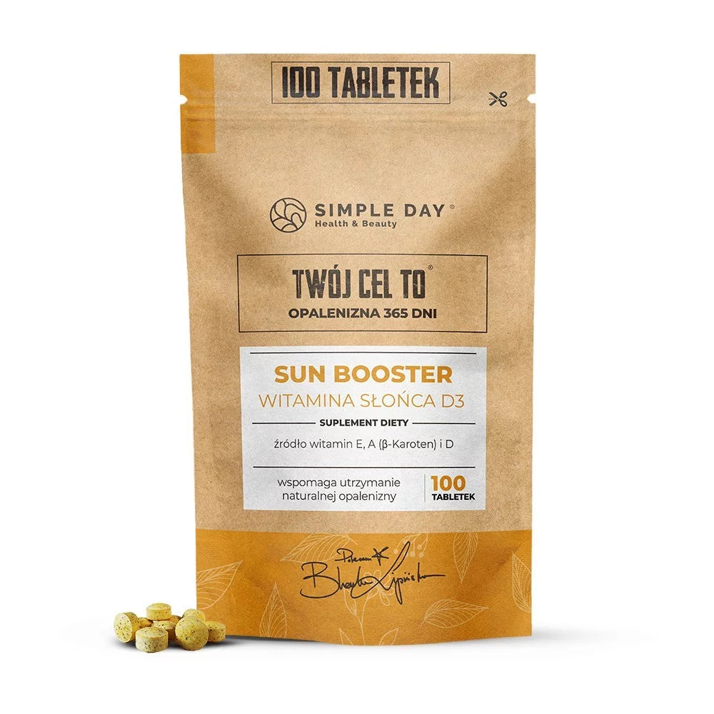 Twój Cel To Sun Booster Suplement Diety Wspierający Opalanie 100 Tabletek