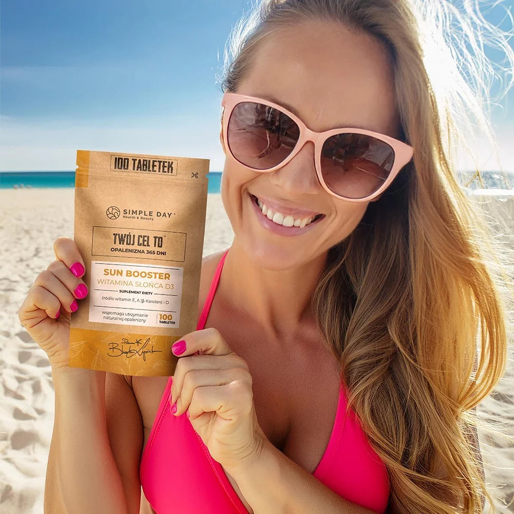 Twój Cel To Sun Booster Suplement Diety Wspierający Opalanie 100 Tabletek