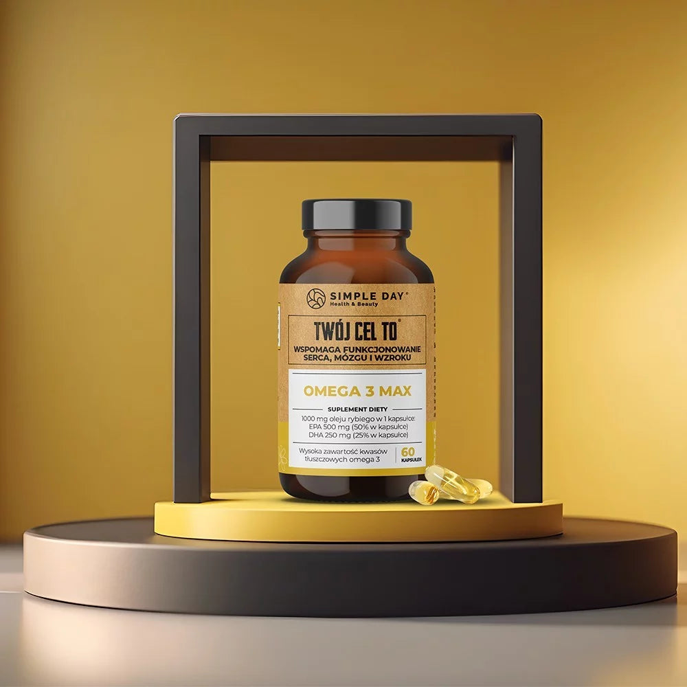 Twój Cel To Omega 3 Max Suplement Diety Na Serce 60 Kapsułek