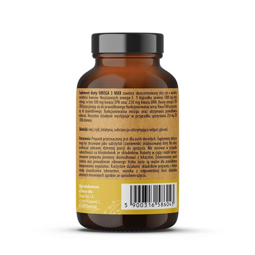 Twój Cel To Omega 3 Max Suplement Diety Na Serce 60 Kapsułek
