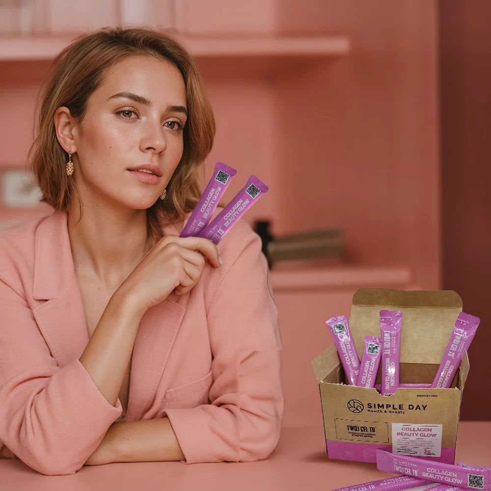 Twój Cel To Collagen Beauty Glow Suplement Diety Wspierający Skórę 30 Saszetek