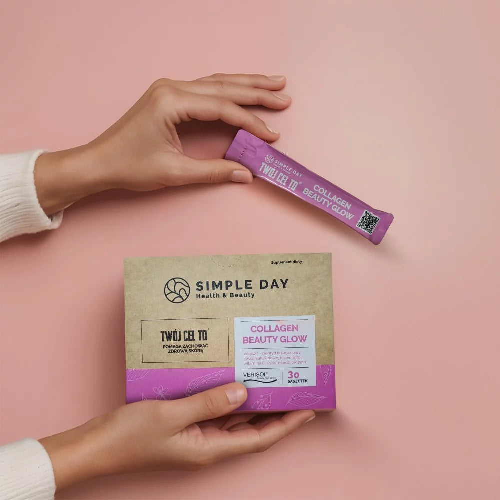 Twój Cel To Collagen Beauty Glow Suplement Diety Wspierający Skórę 30 Saszetek