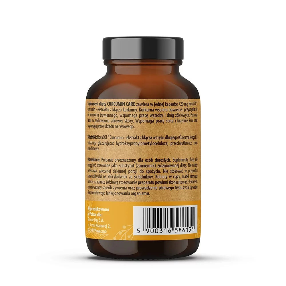 Twój Cel To Curcumin Care Suplement Diety Na Odporność 60 Kapsułek