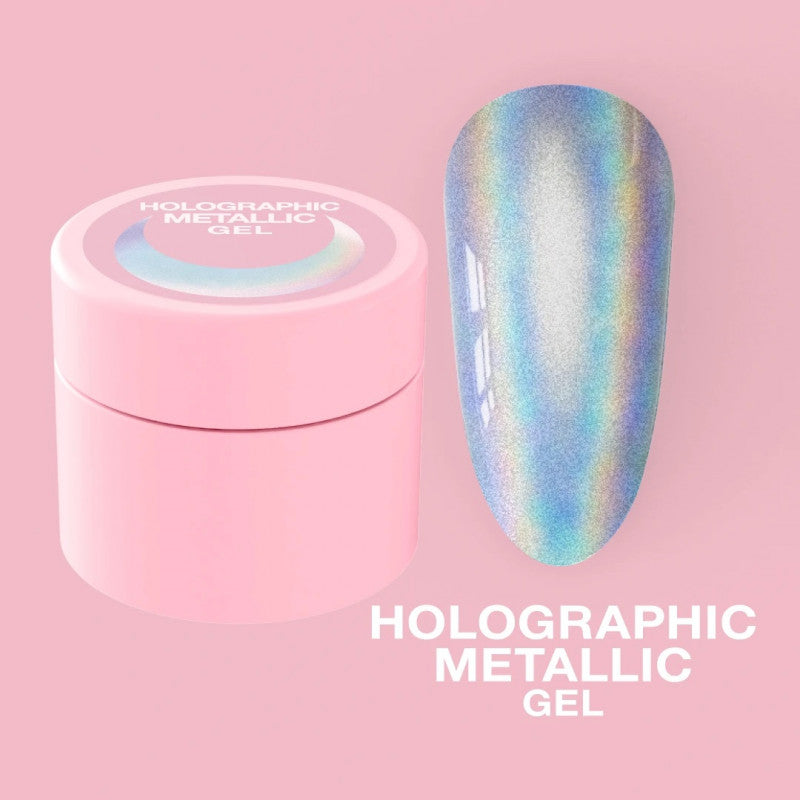 Luna Holographic Metallic Żel Do Zdobień 5 ml