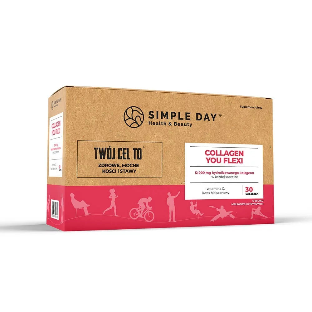 Twój Cel To Collagen You Flexi Suplement Diety Wspierający Kości I Stawy 30 Saszetek