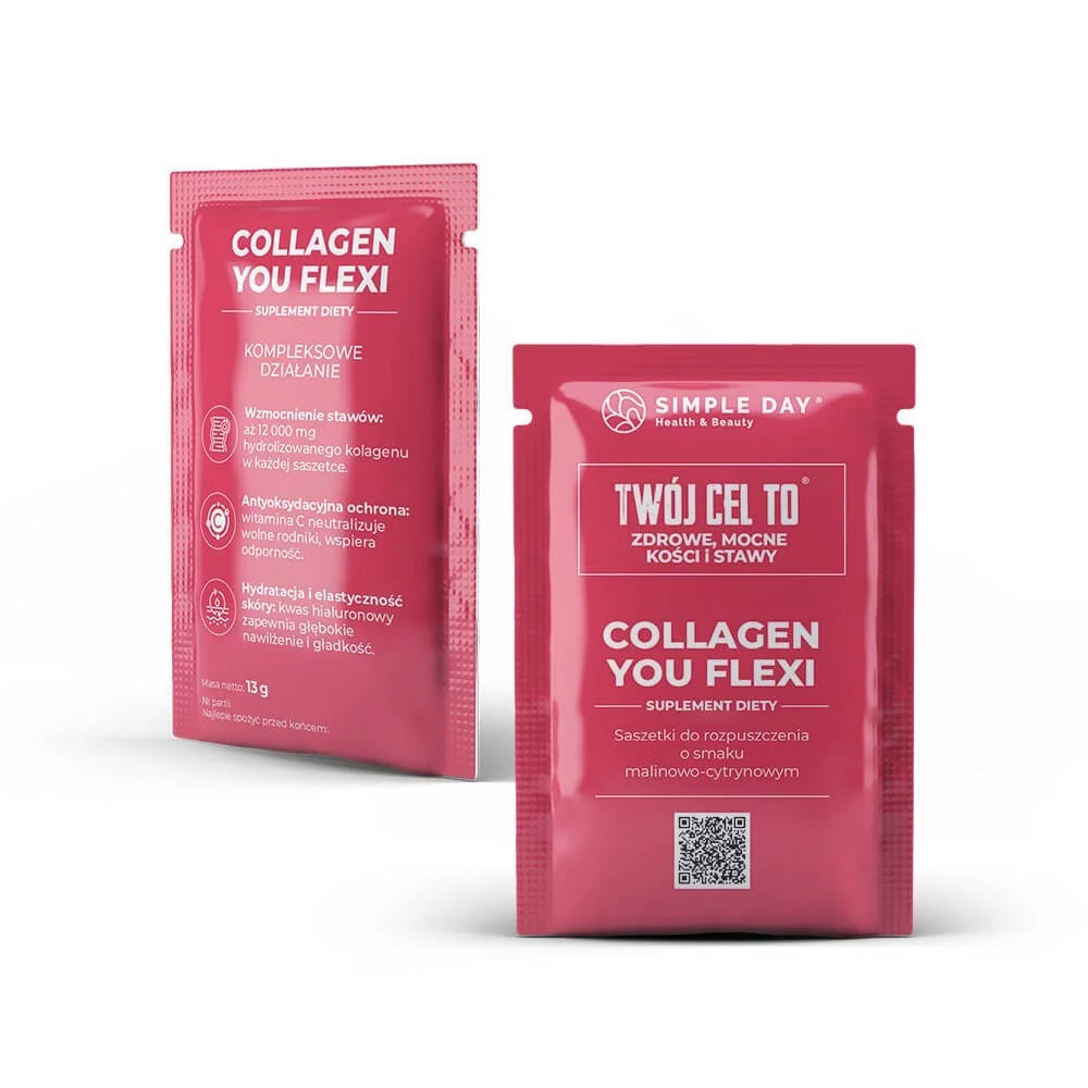 Twój Cel To Collagen You Flexi Suplement Diety Wspierający Kości I Stawy 30 Saszetek