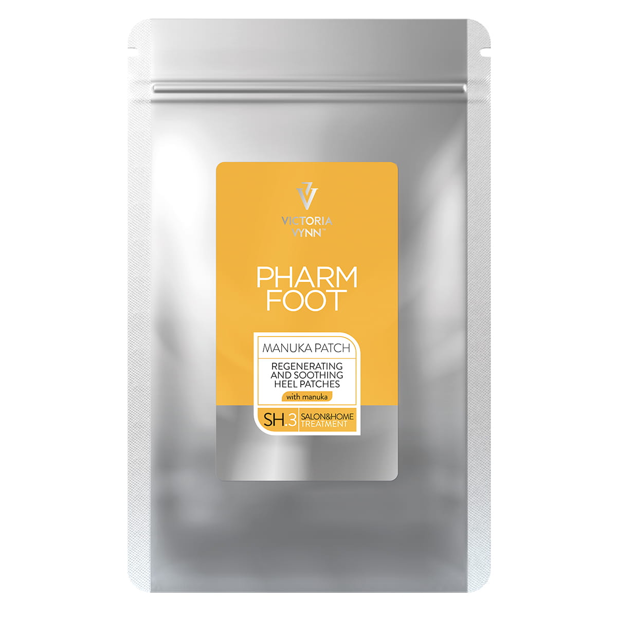 Pharm Foot Manuka Patch Regenerująco-Łagodzące Plastry Do Pięt Z Ekstraktem Z Miodu Manuka 20 Szt.