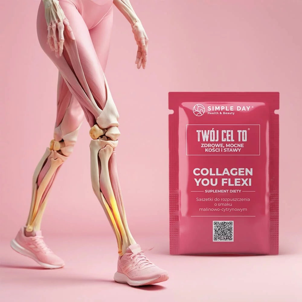Twój Cel To Collagen You Flexi Suplement Diety Wspierający Kości I Stawy 30 Saszetek