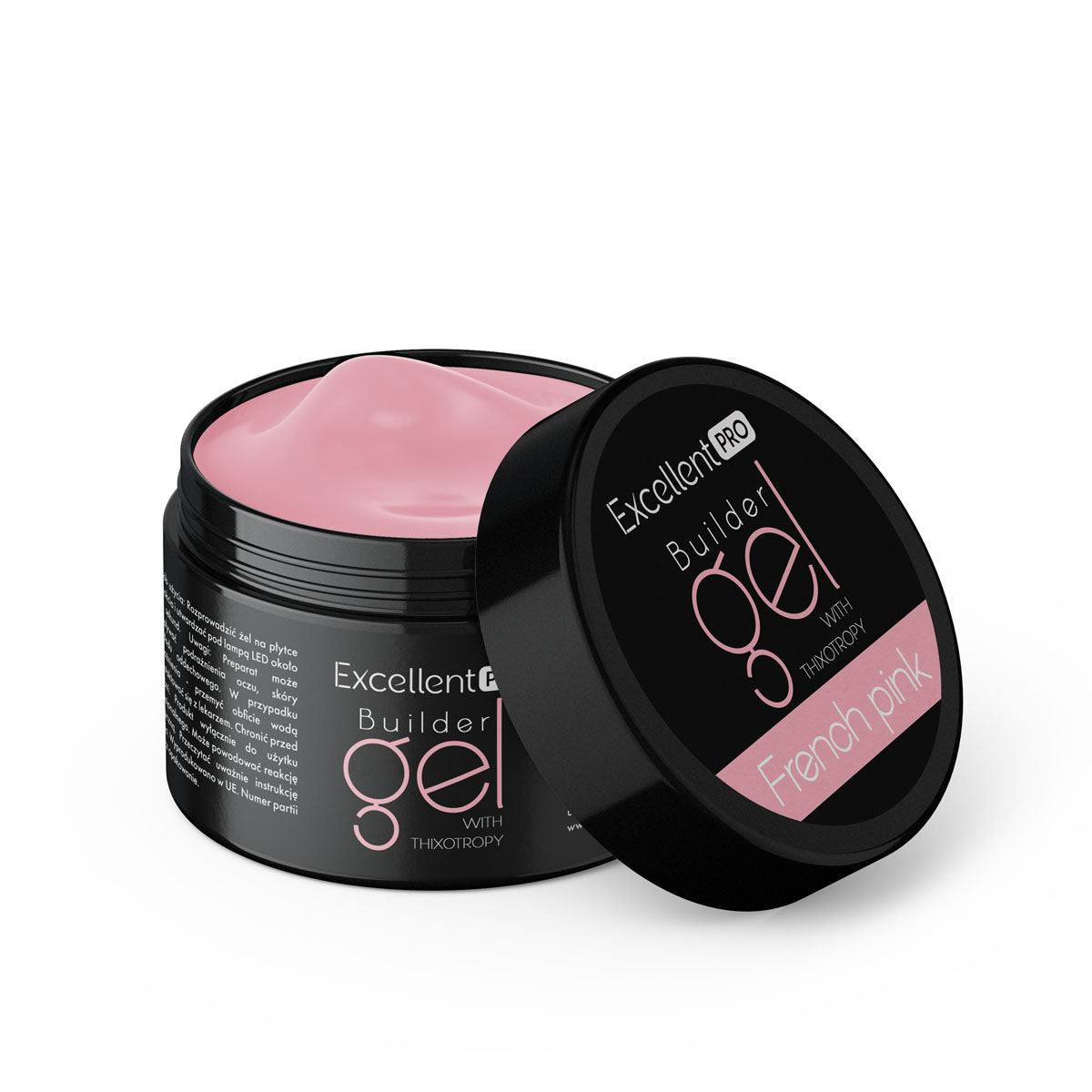Excellent PRO Builder Gel With Thixotropy French Pink 50g