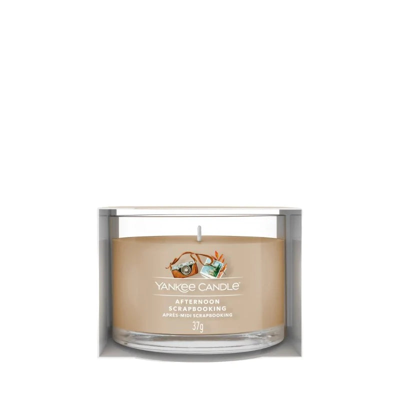Yankee Candle Świeca Zapachowa Słoik Mini Afternoon Scrapbooking