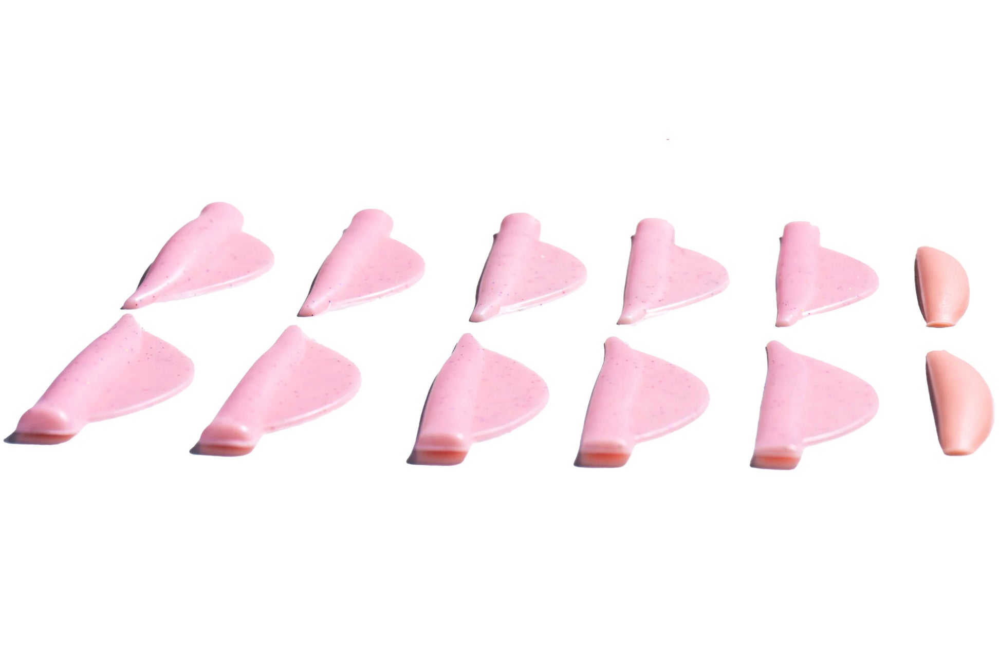 Zola Silikonowe Wałeczki Do Laminacji Pinky Shiny (XS, S, M, L, XL)