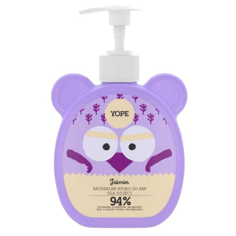 Yope Naturalne Mydło Do Rąk Dla Dzieci Jaśmin 400 Ml