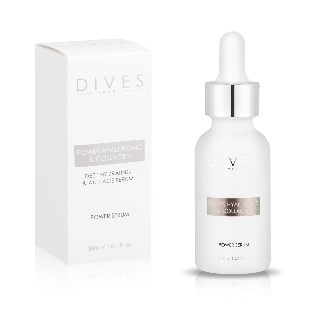DIVES Dives Med - Power Skin - Power Hyaluronic & Collagen - Serum 30ml — Składniki i ocena