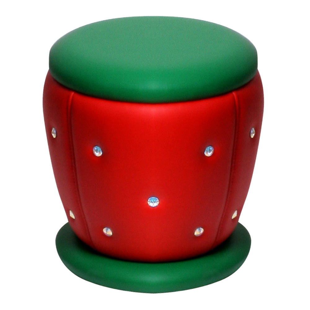 TRUSKAWKA Designerski Puf do siedzenia