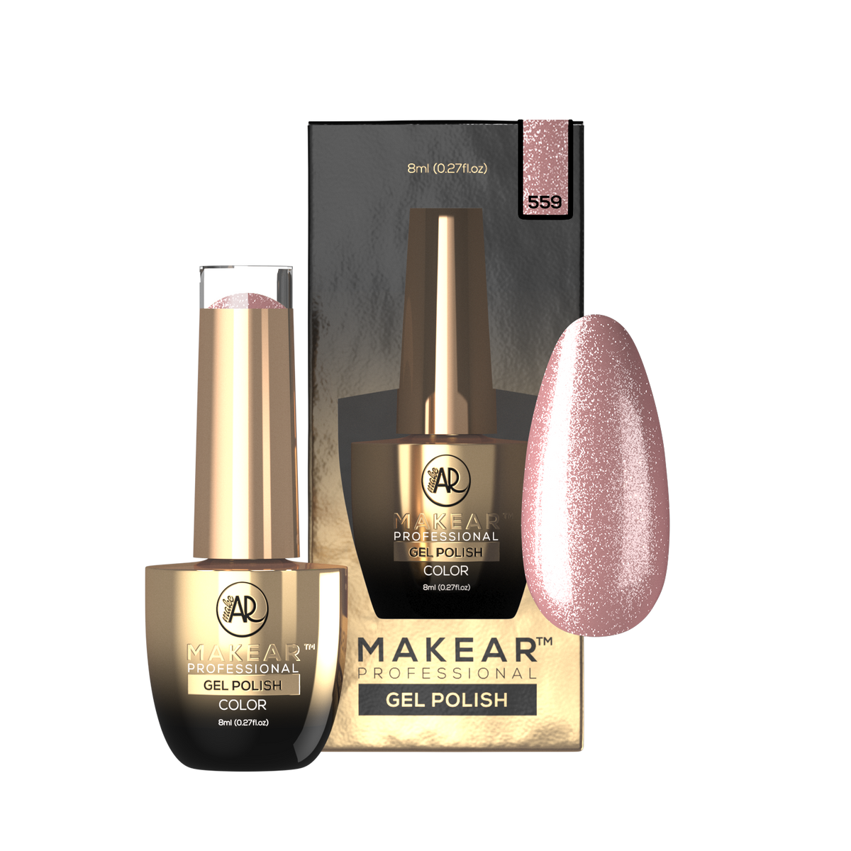 MAKEAR Makear Hybrid-Nagellack 559 Lollipop 8 ml — Inhaltsstoffe und Bewertung