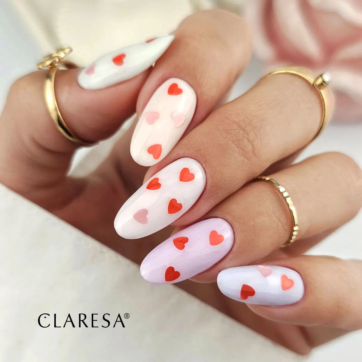 Claresa Lakier Hybrydowy Ciao,Pastel! 4 5g