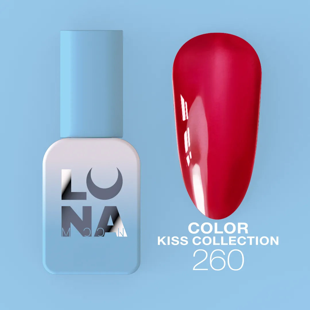 LunaMoon Lakier Hybrydowy Color Kiss Nr 260 13ml
