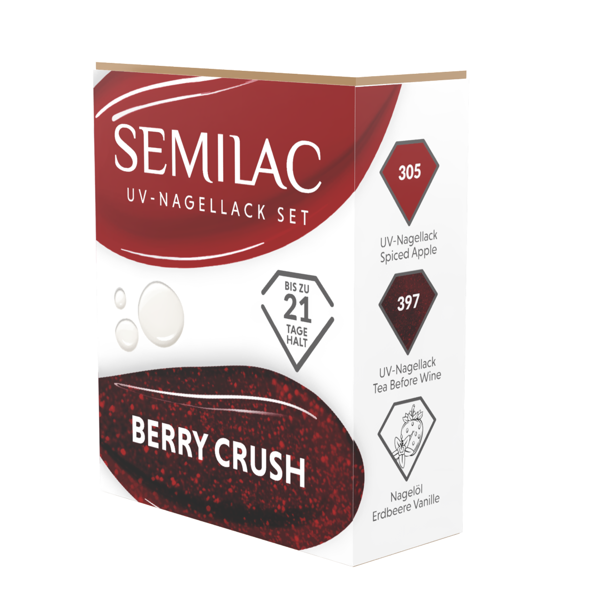 Semilac Zestaw Berry Crush