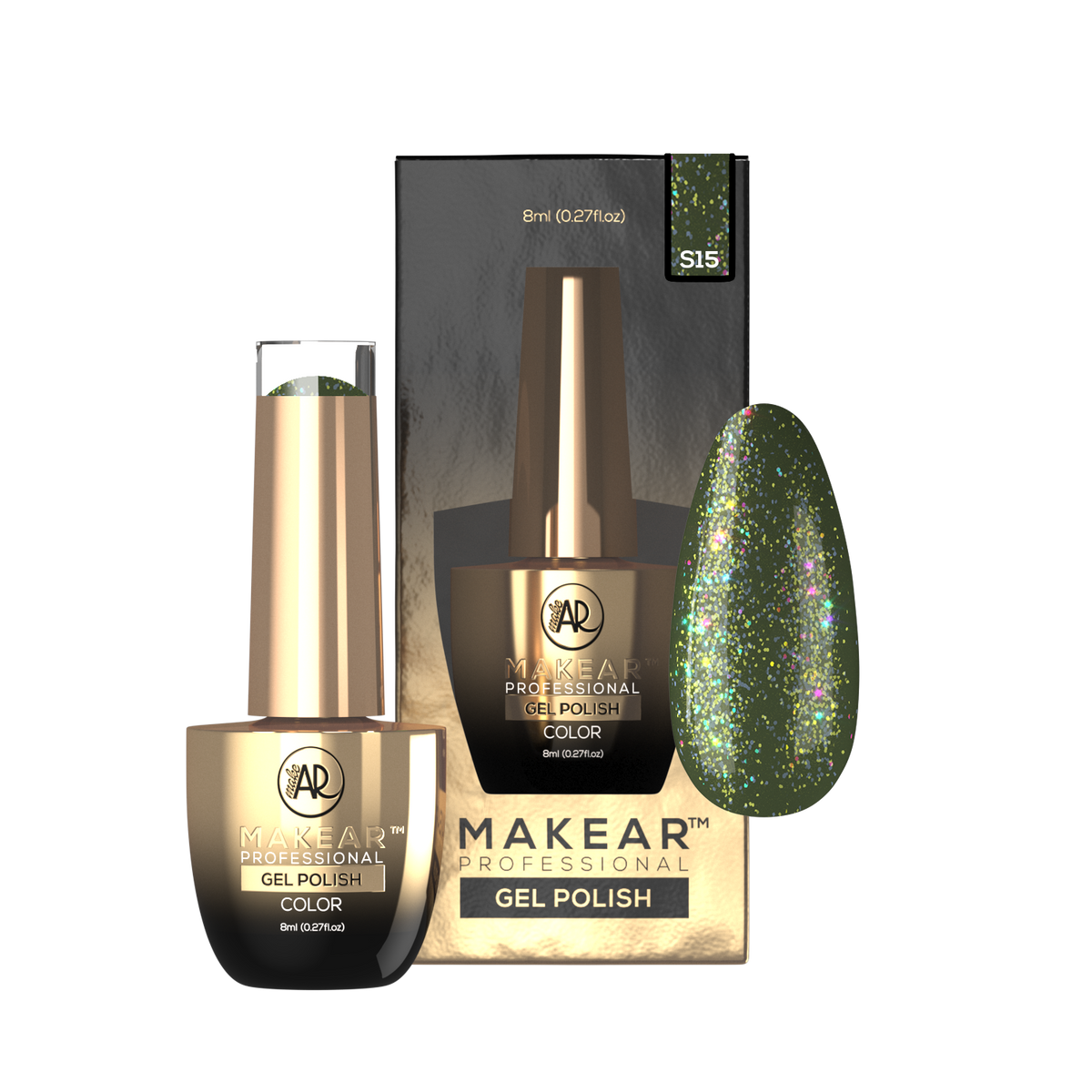 MAKEAR Makear Hybrid-Nagellack S15 Glitterin — Inhaltsstoffe und Bewertung