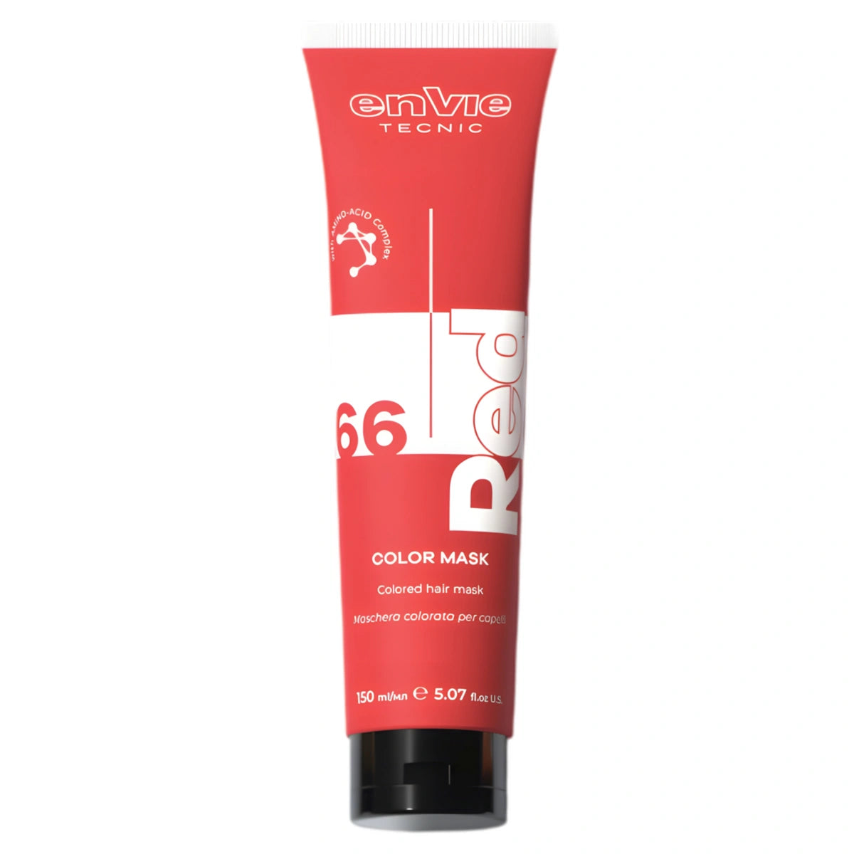 Poniks Envie Color Maska Koloryzująca Do Włosów Czerwona 0.66 Red 150ml