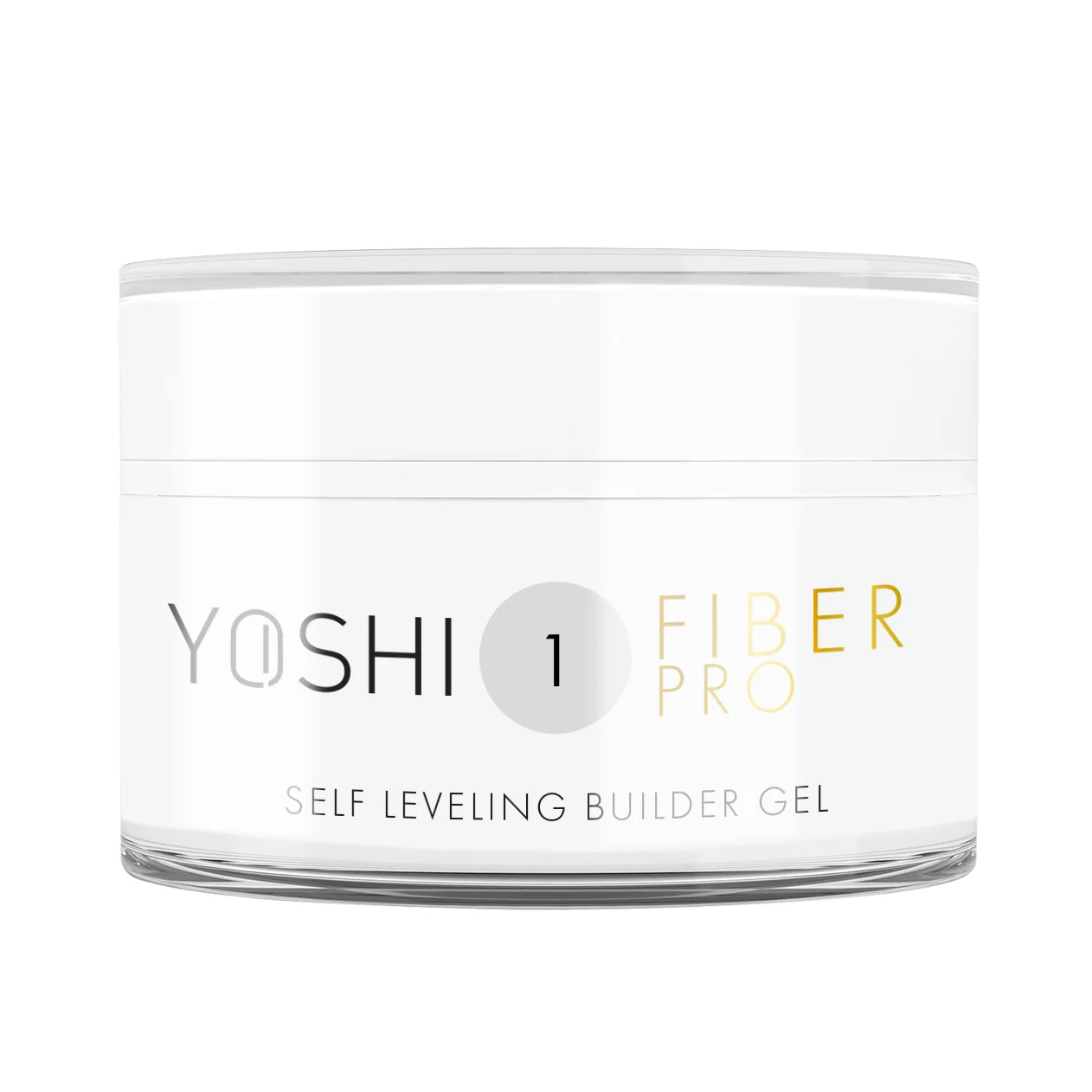 Yoshi - Żel Samopoziomujący Fiber PRO Gel UV LED No1 15ml