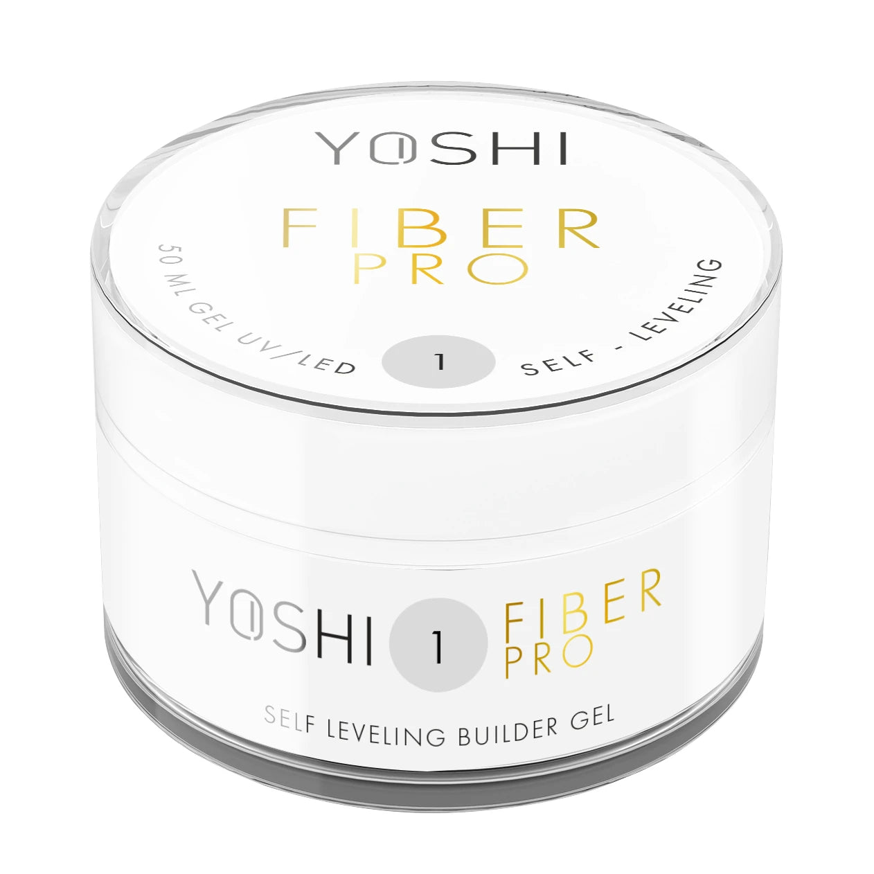 Yoshi - Żel Samopoziomujący Fiber PRO Gel UV LED No 1 50ml