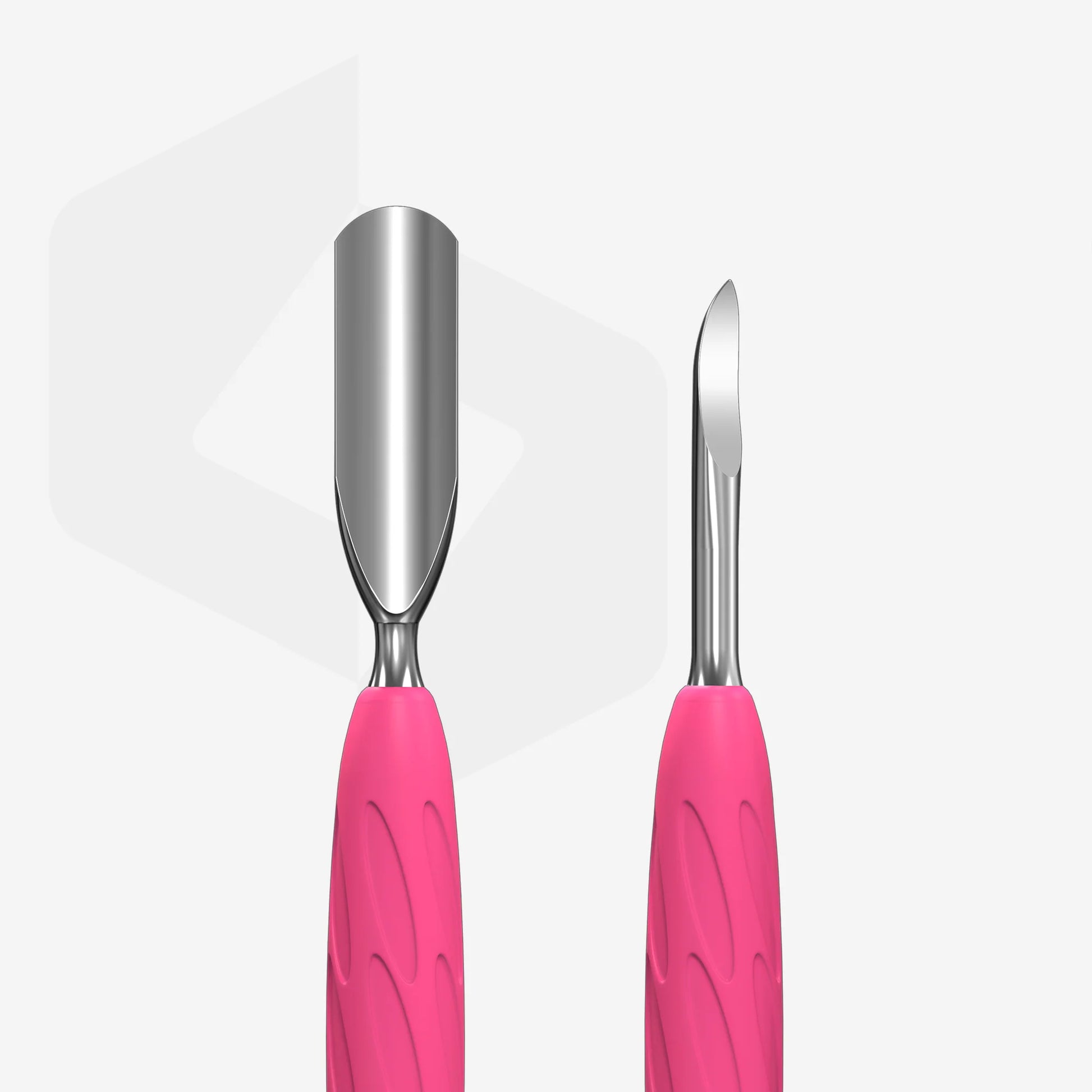 Staleks Kopytko Do Manicure Gummy Z Silikonową Rękojeścią UNIQ 10 TYPE 6 (Popychacz Szeroki Zaokrąglony I Czyścik Paznokci)