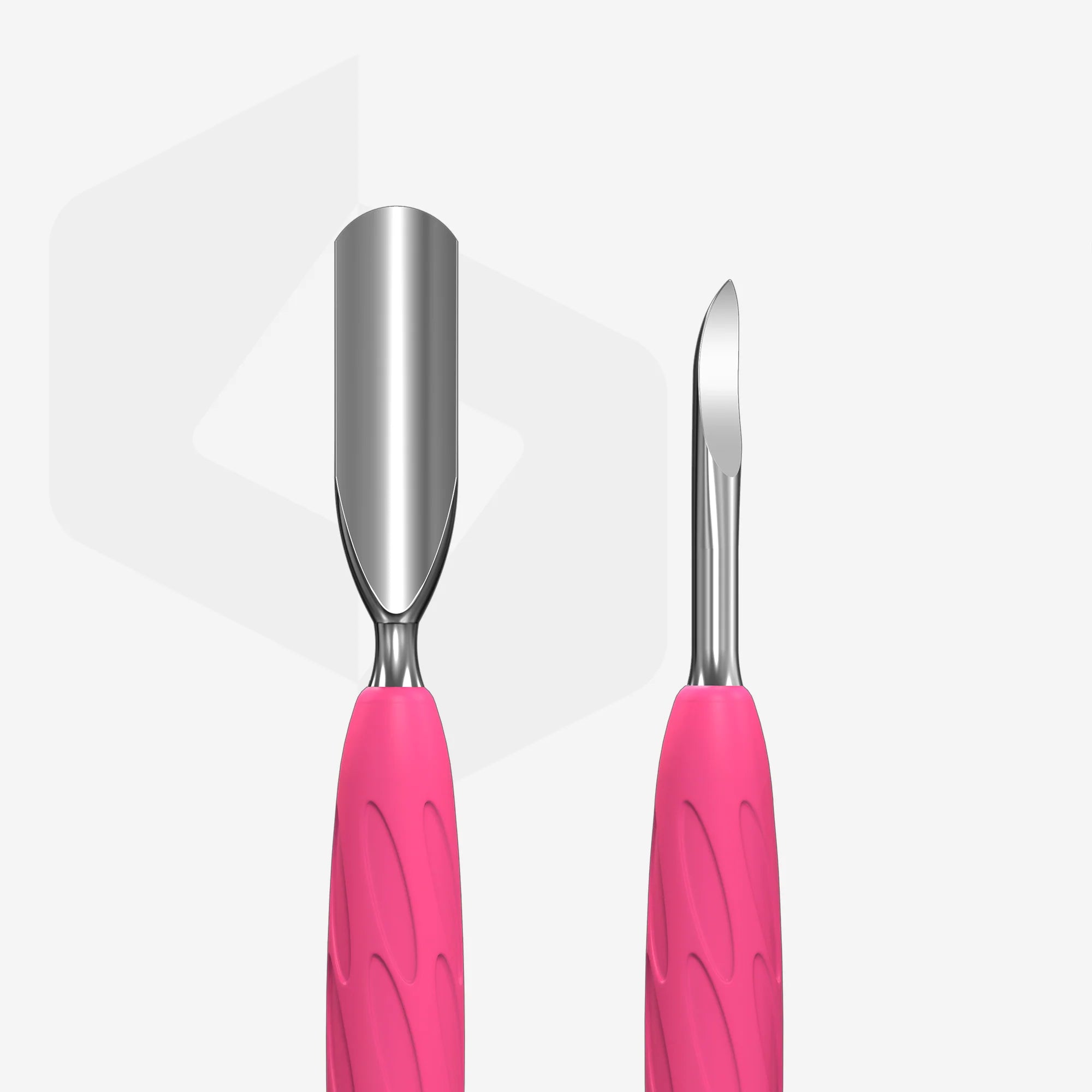 Staleks Kopytko Do Manicure Gummy Z Silikonową Rękojeścią UNIQ 10 TYPE 6 (Popychacz Szeroki Zaokrąglony I Czyścik Paznokci)
