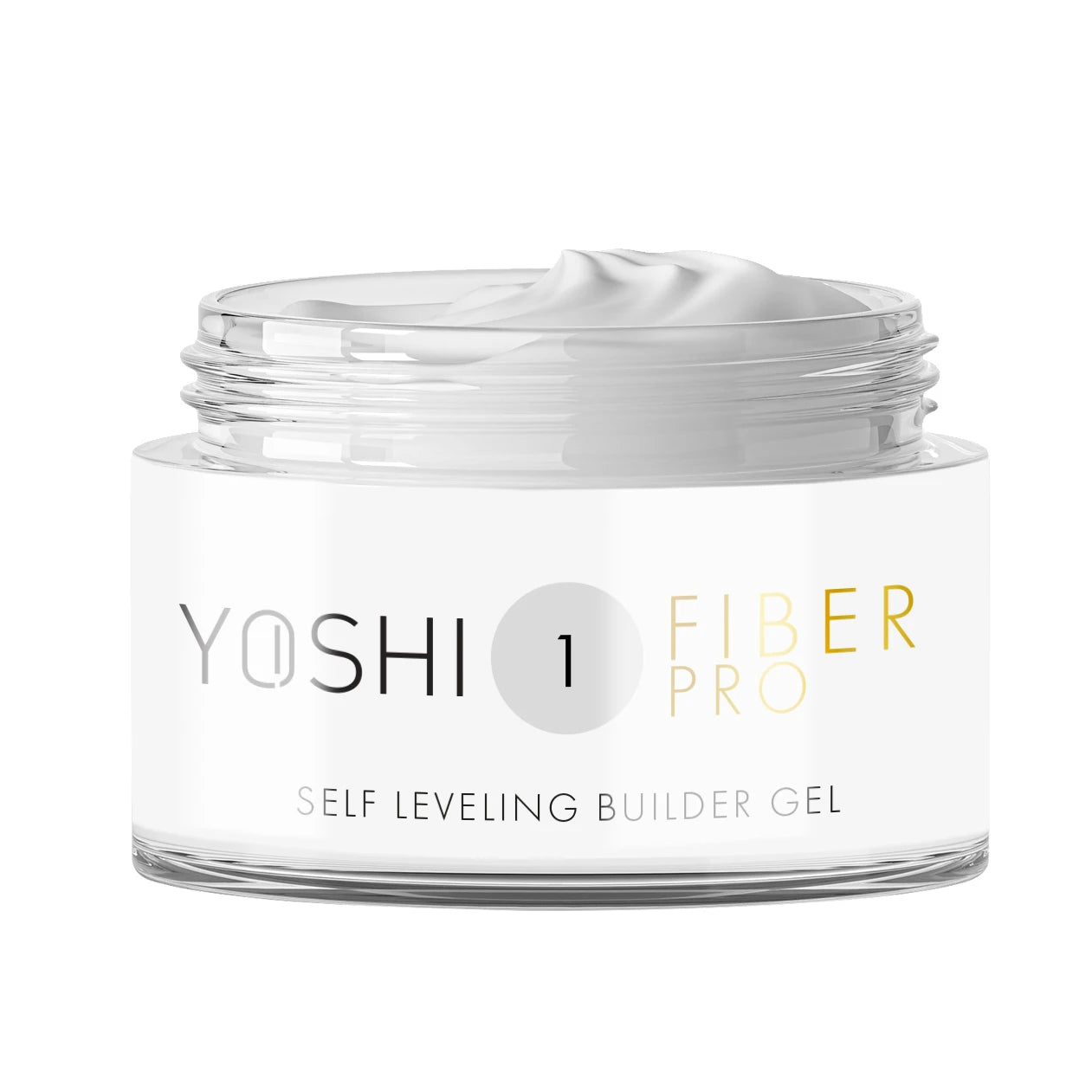 Yoshi - Żel Samopoziomujący Fiber PRO Gel UV LED No1 15ml