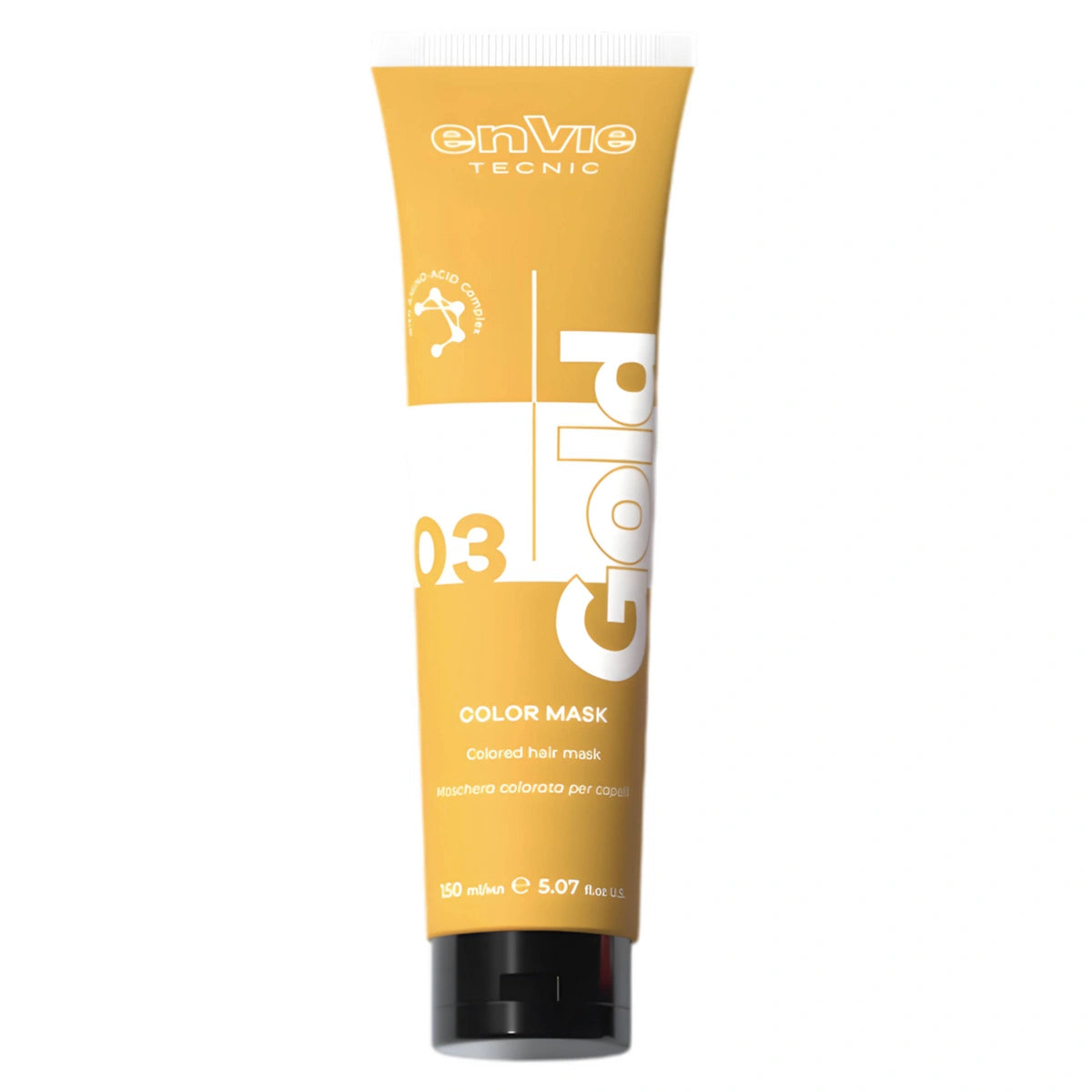 Poniks Envie Color Maska Koloryzująca Do Włosów Blond 0.3 Złota Gold 150 ml