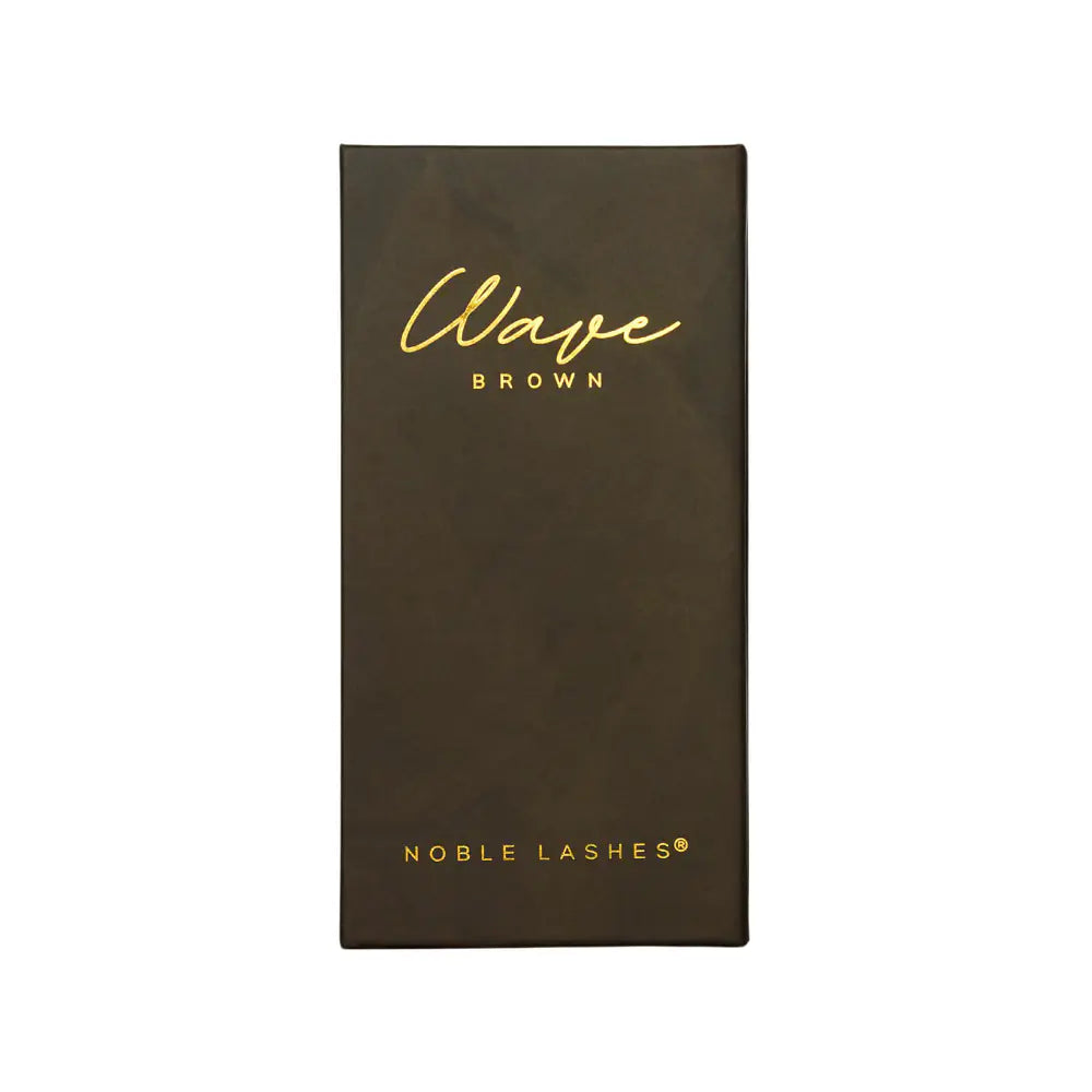 Noble Lashes Brązowe Rzęsy Wave Brown - Brown
