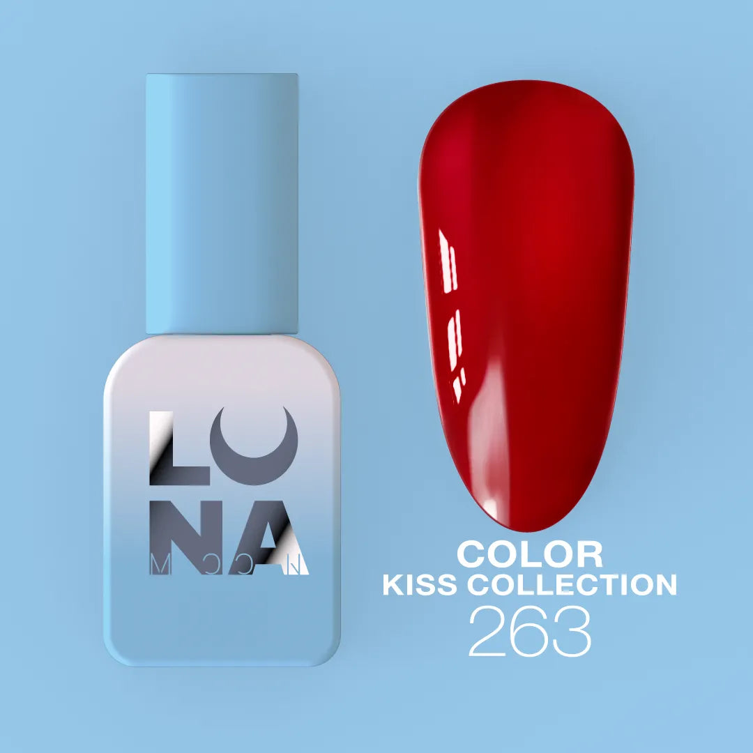 LunaMoon Lakier Hybrydowy Color Kiss Nr 263 13ml