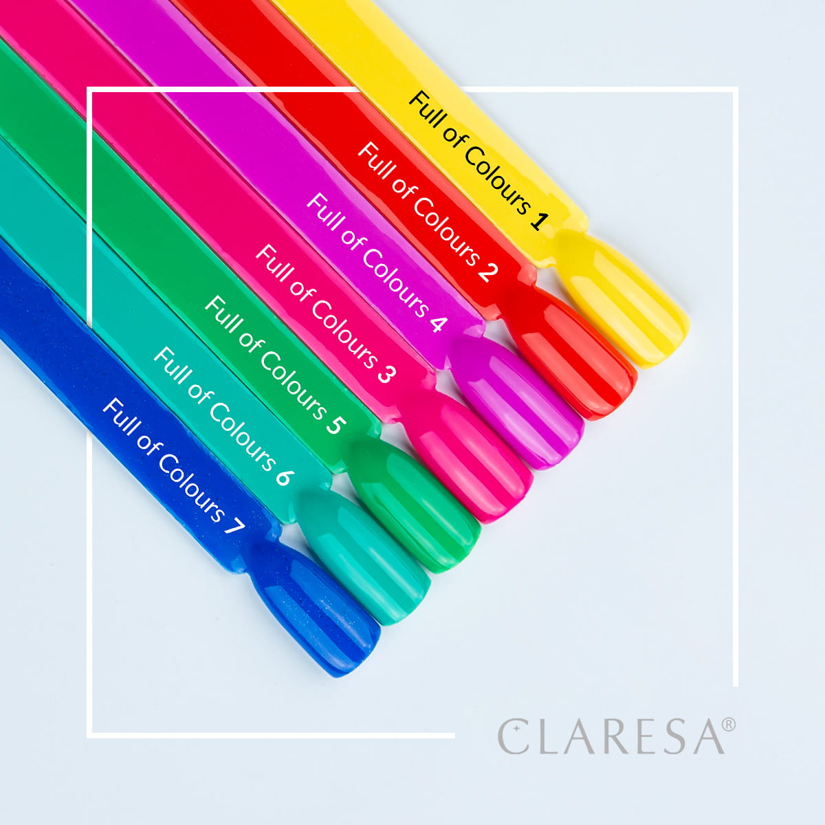 Claresa - Lakier hybrydowy Full Of Colours 2 -5g