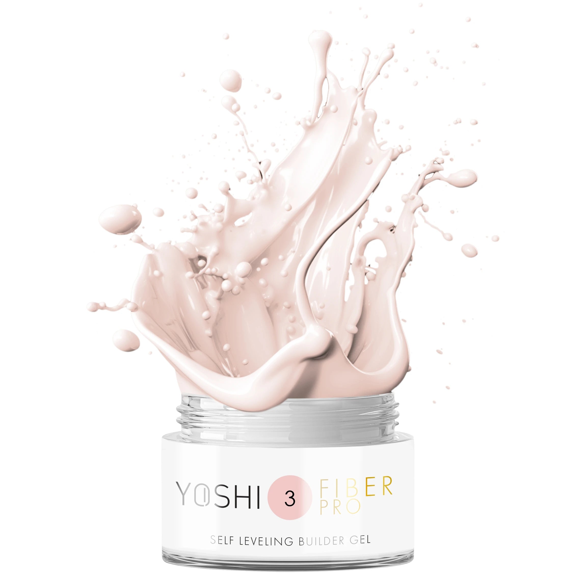 Yoshi - Żel Samopoziomujący Fiber PRO Gel UV LED No 3 15ml