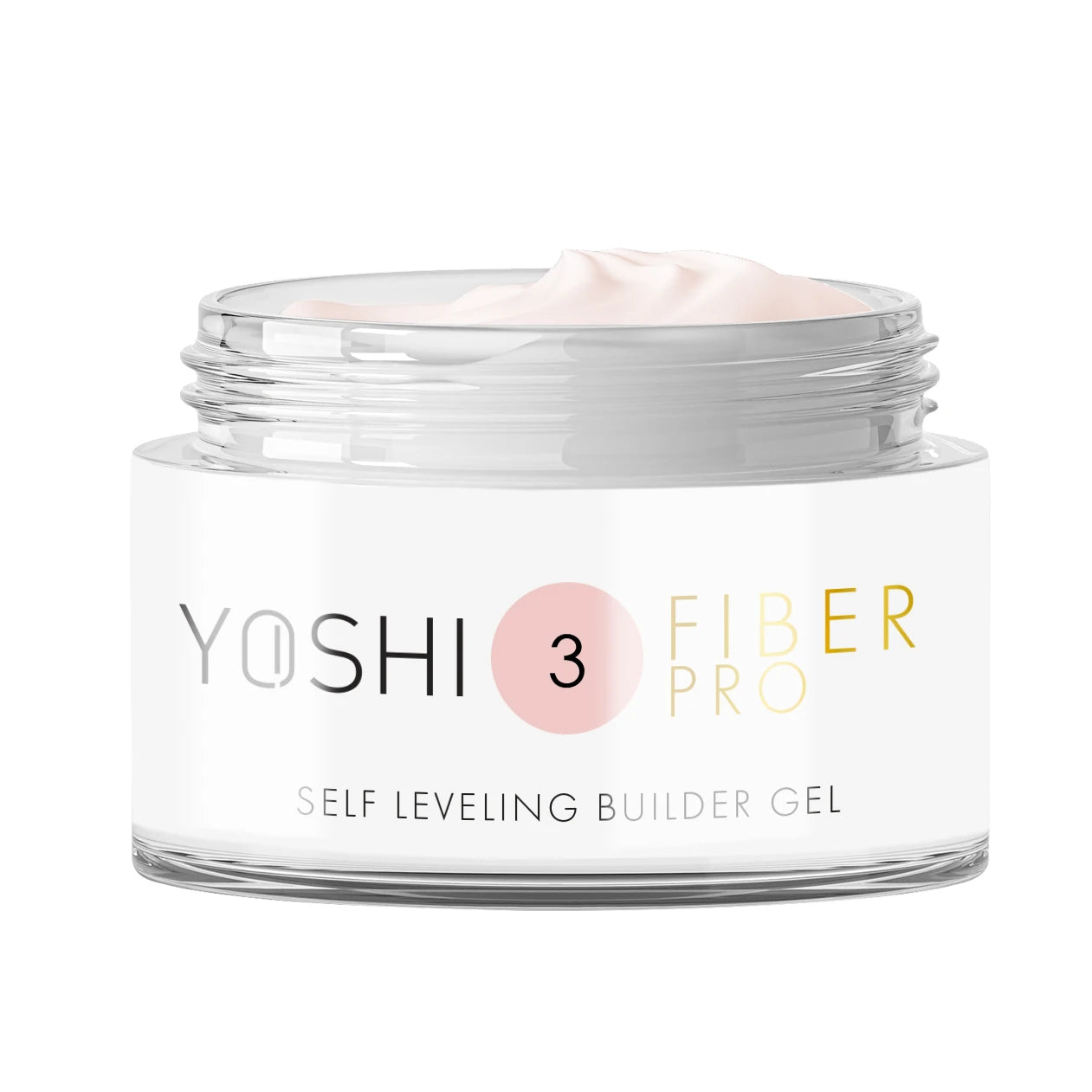 Yoshi - Żel Samopoziomujący Fiber PRO Gel UV LED No 3 15ml