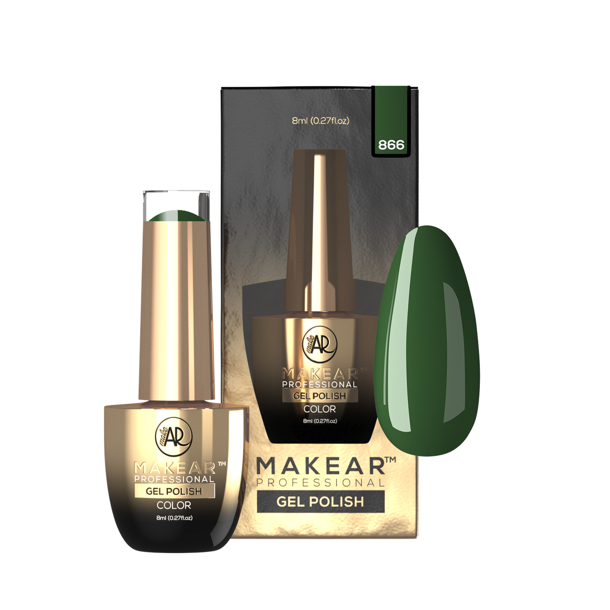 MAKEAR Makear Hybrid-Nagellack 866 One Two Tree 8 ml — Inhaltsstoffe und Bewertung