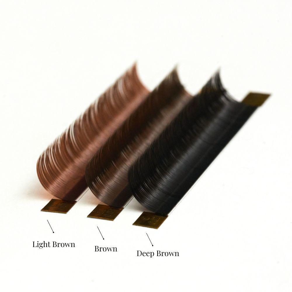 Noble Lashes Rzęsy Brązowe Wave Brown - Deep Brown