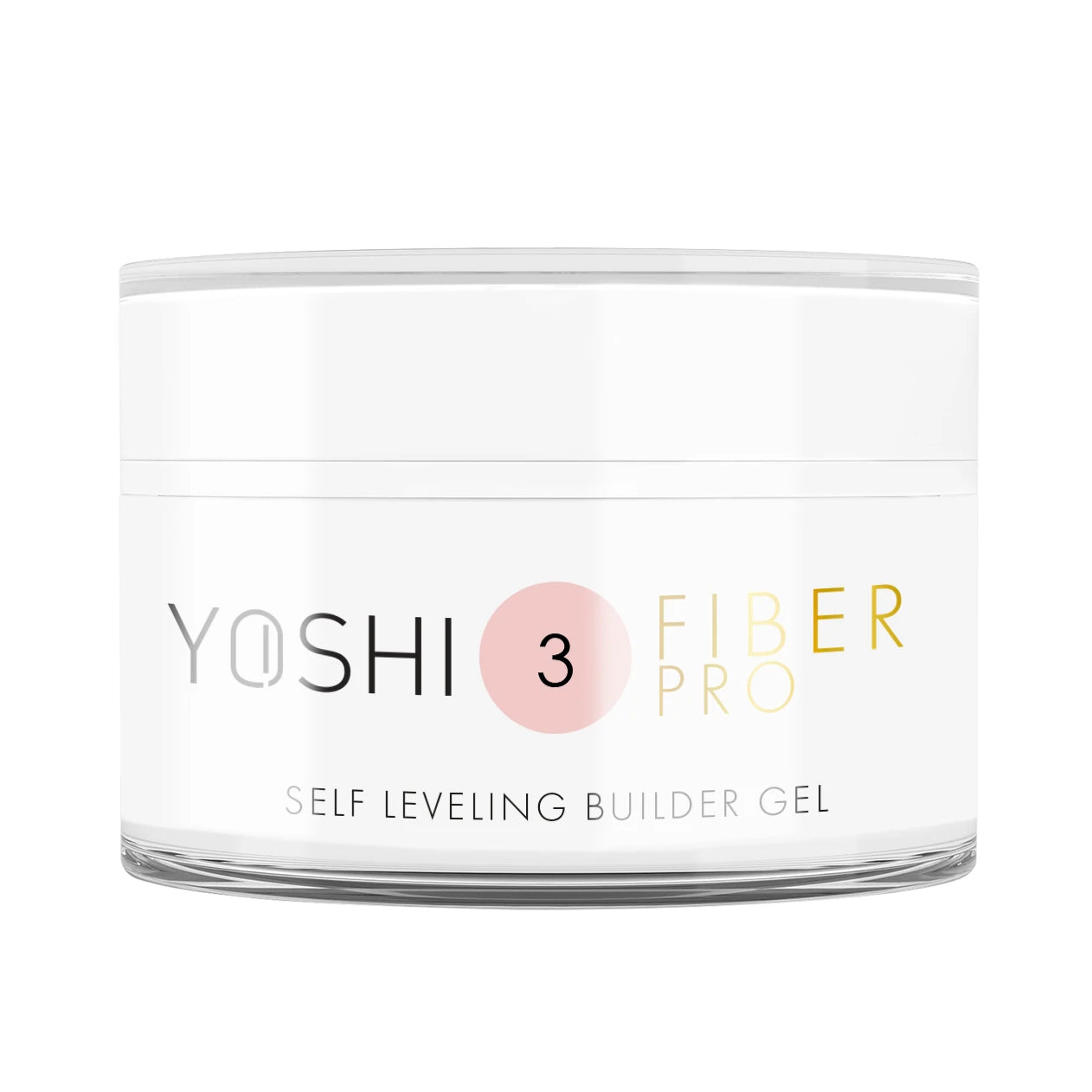 Yoshi - Żel Samopoziomujący Fiber PRO Gel UV LED No 3 15ml