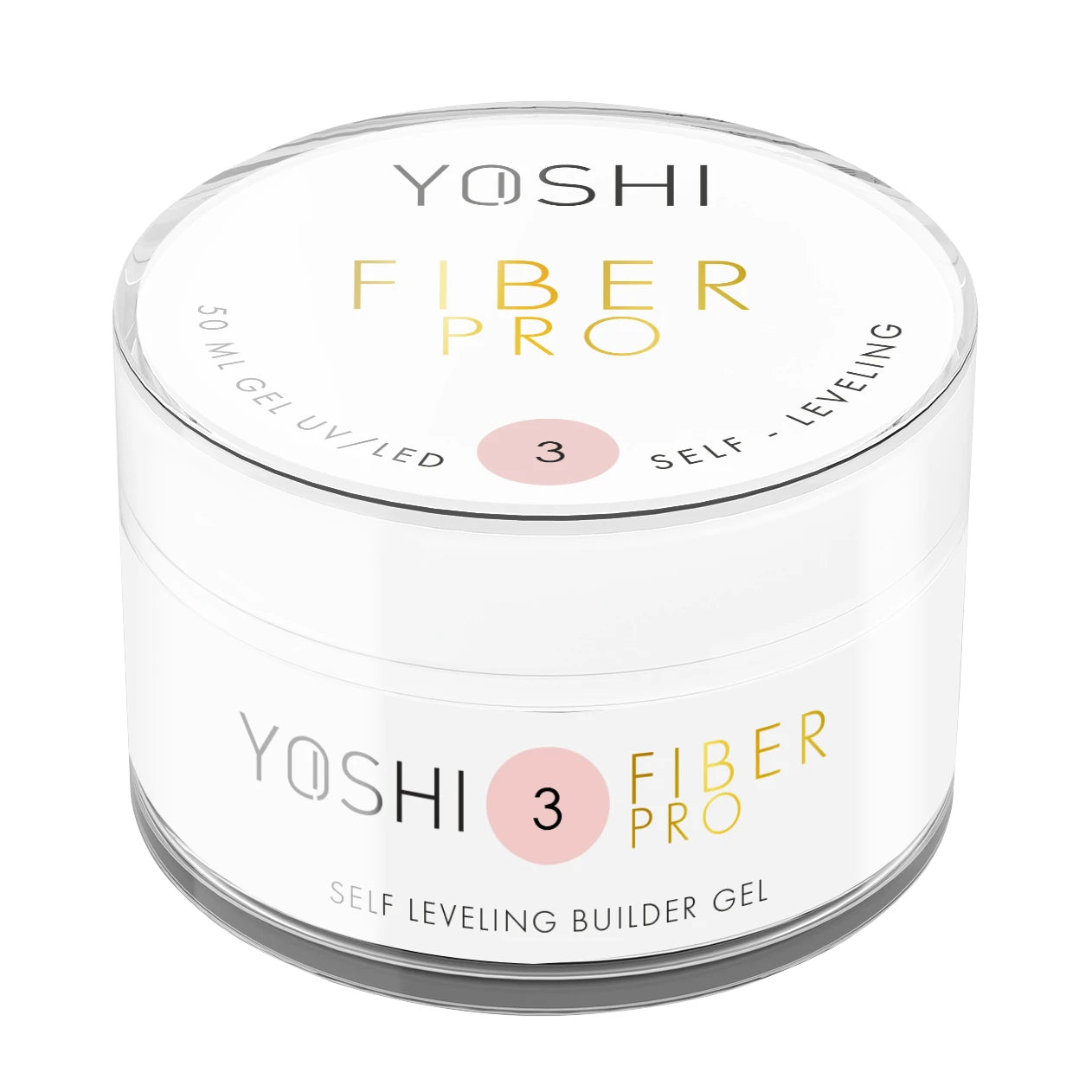 Yoshi - Żel Samopoziomujący Fiber PRO Gel UV LED No 3 15ml