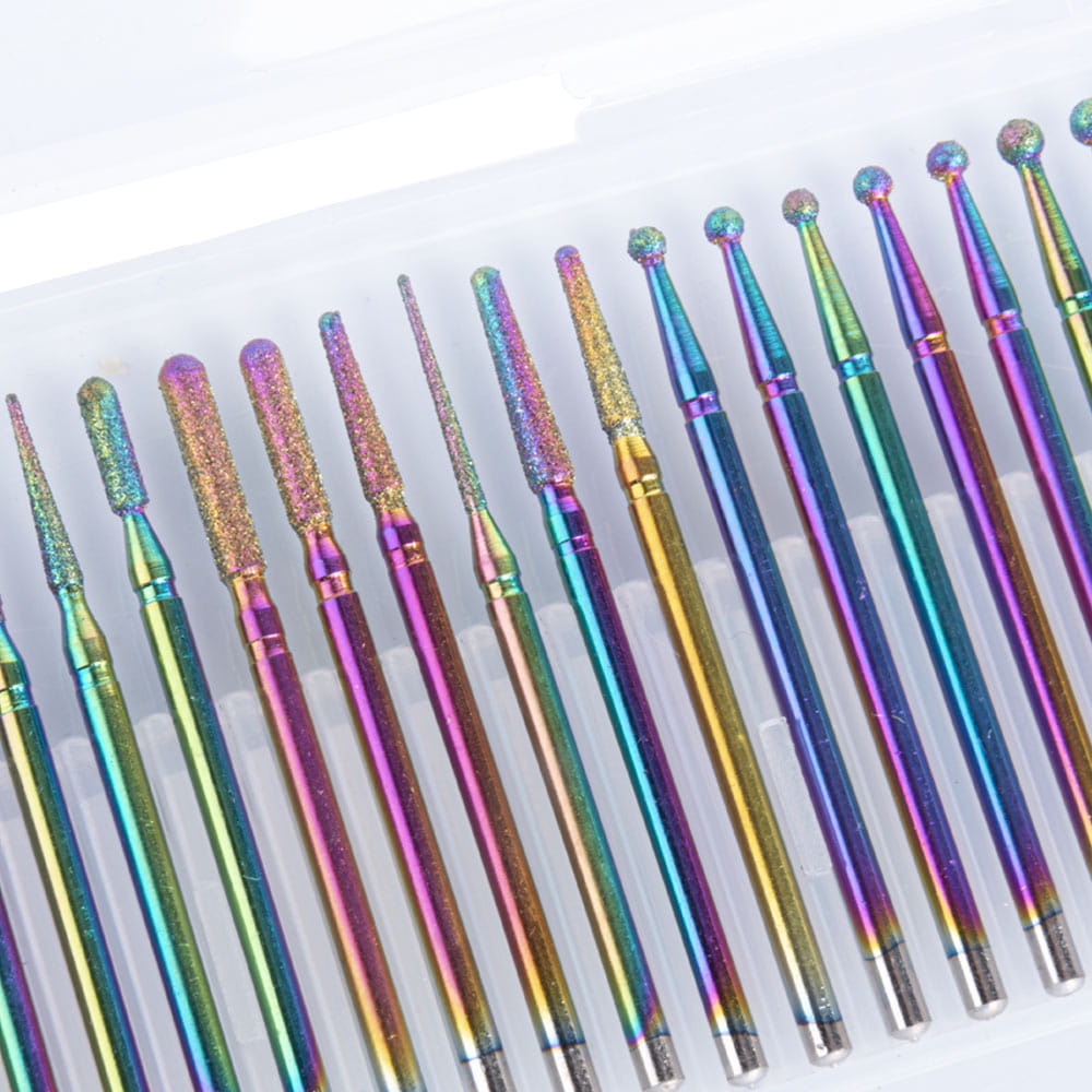 Zestaw Frezów Diamentowych 30szt Zestaw 1-5 Rainbow, Unicorn