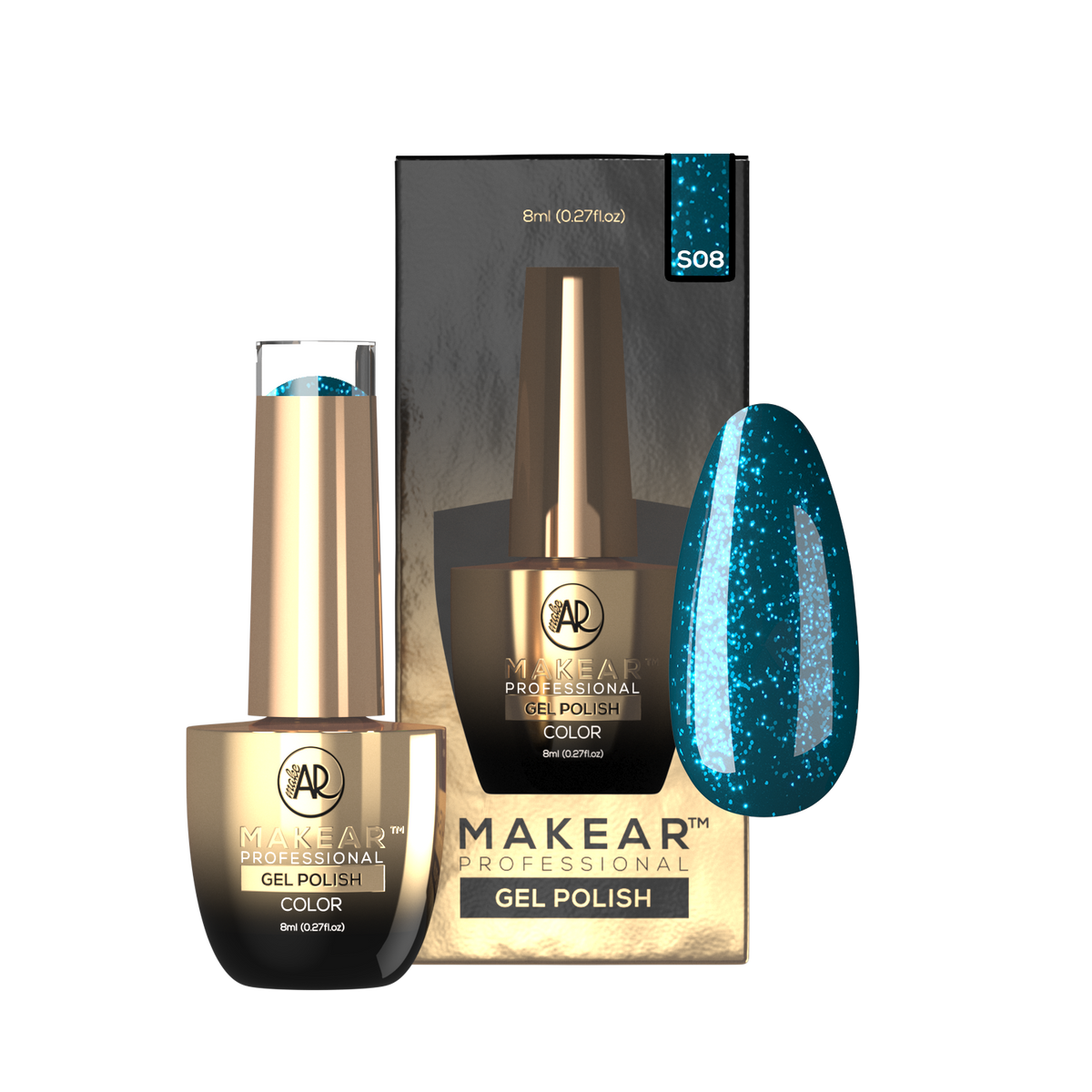 MAKEAR Makear Hybrid-Nagellack S08 Diamond 8 ml — Inhaltsstoffe und Bewertung